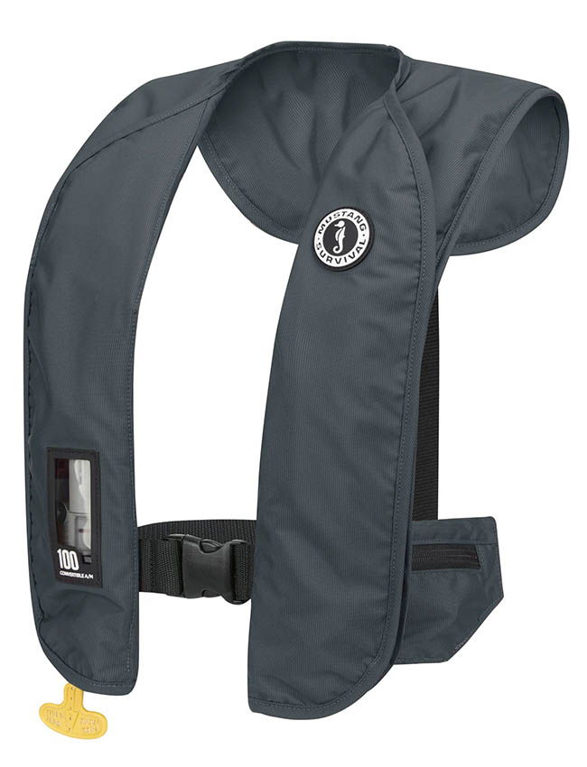 Mustang MIT 100 Convertible Auto/Manual Inflatable PFD MD2040-RD