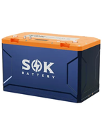 Alt: SOK 12V 314Ah LiFePO4 lithium battery product view