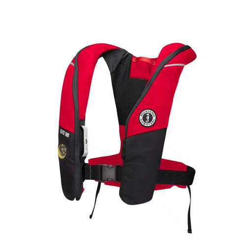 Mustang Elite 190 Inflatable PFD Vest MD3170 - Black