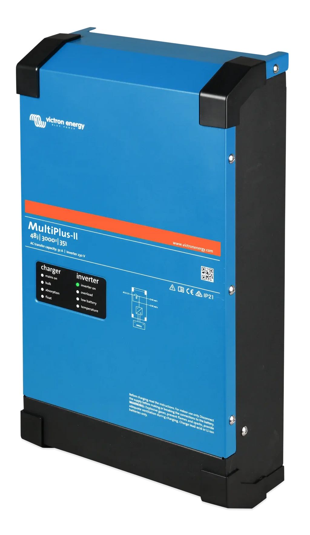 Victron Energy Inverter/Charger MULTIPLUS-II 48/3000/35-50 120V PMP482305102 Victron Energy