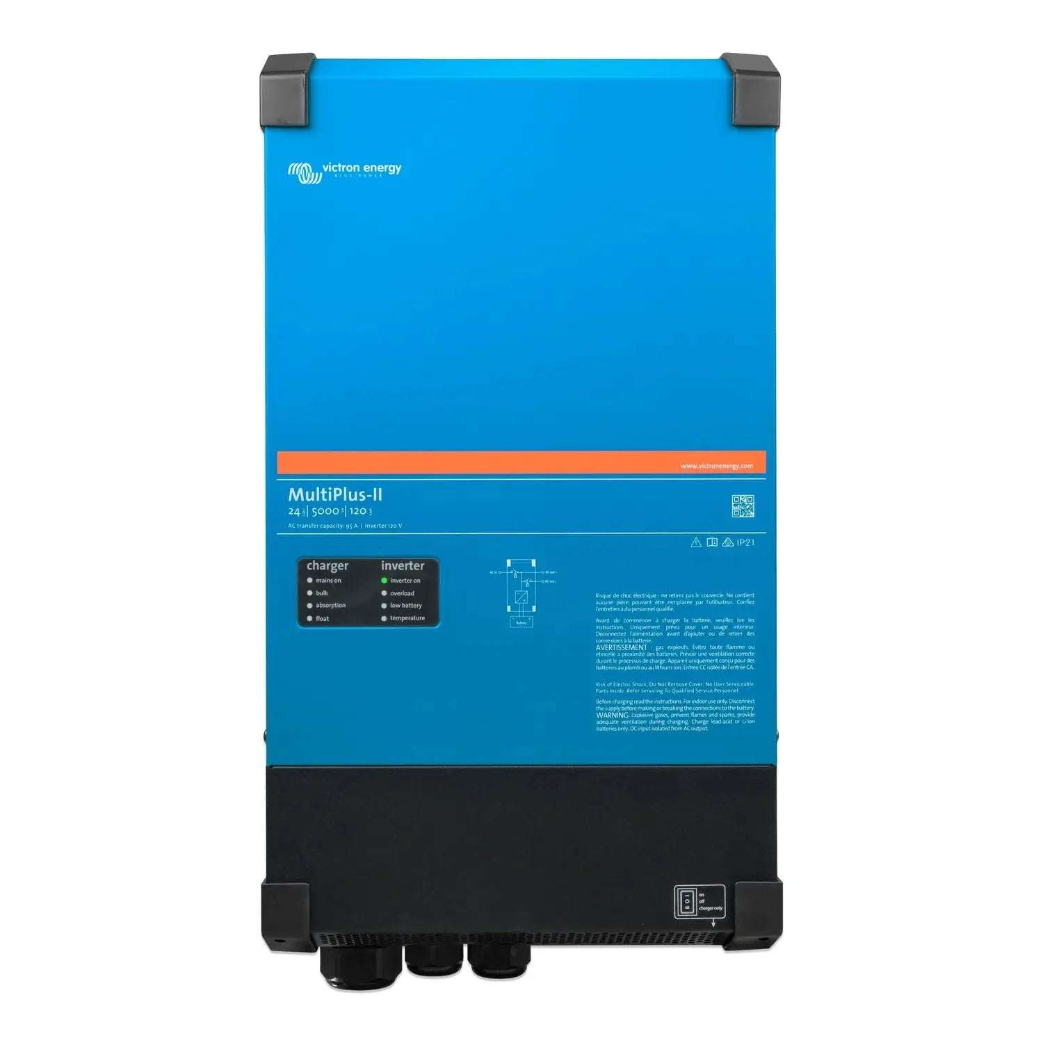 Victron Energy MultiPlus-II 24/5000/120-95 Inverter/Charger | PMP242505110 Victron Energy