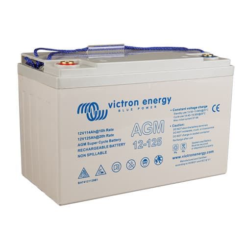 12V/125Ah AGM Super Cycle Batt. (M8) BAT412112081