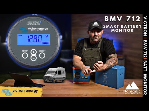 Victron BMV-712 Smart Battery Monitor Bluetooth Setup and Battery Monitoring Features