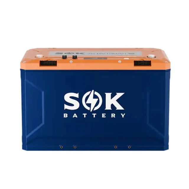 SOK 150Ah 24V LiFePO4 Battery with Bluetooth & Heater SOK