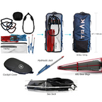 Trak 2.0 Foldable Kayak - Black with Silver