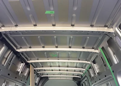 Mercedes Sprinter Van interior cargo area