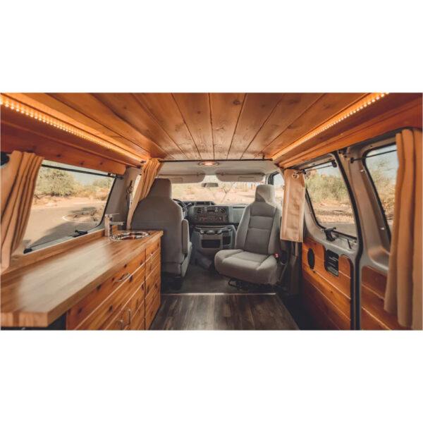 Dodge Promaster campervan conversion interior